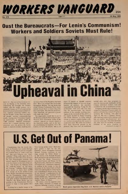 Workers Vanguard no. 478