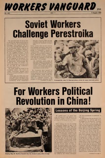 Workers Vanguard no. 483