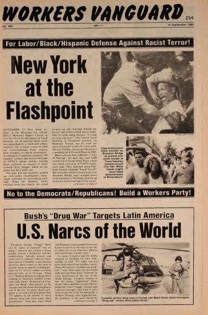 Workers Vanguard no. 485