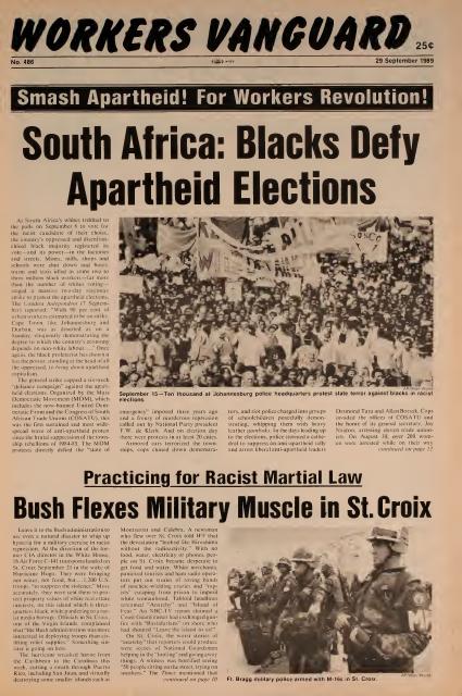 Workers Vanguard no. 486