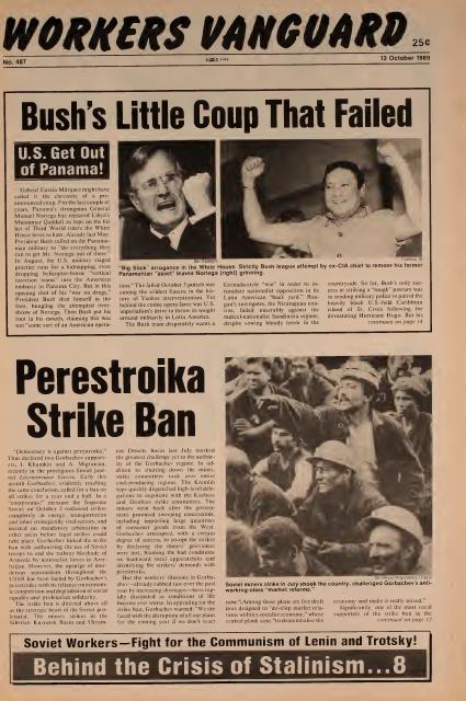 Workers Vanguard no. 487