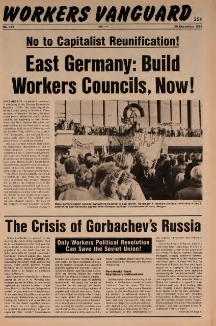 Workers Vanguard no. 492
