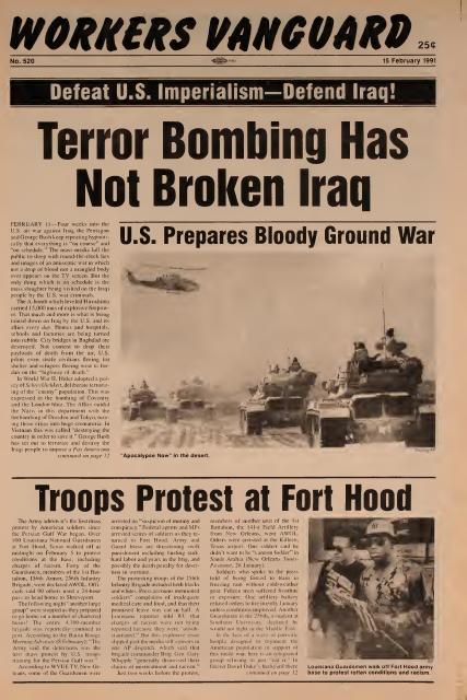 Workers Vanguard no. 520