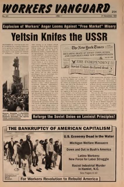 Workers Vanguard no. 541