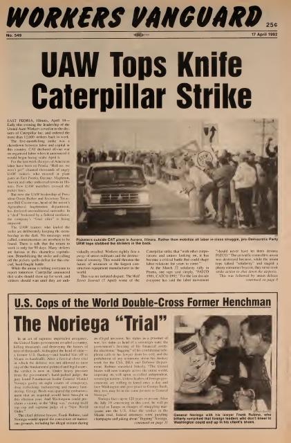 Workers Vanguard no. 549