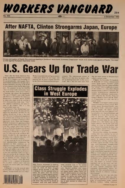 Workers Vanguard no. 589