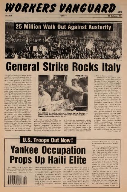 Workers Vanguard no. 609