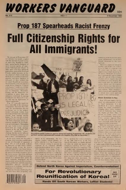 Workers Vanguard no. 612