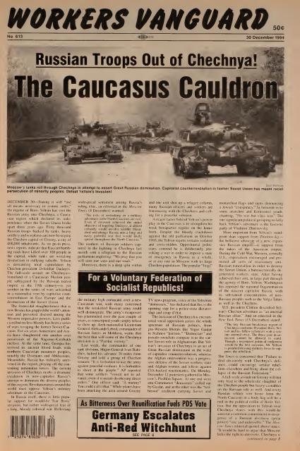 Workers Vanguard no. 613