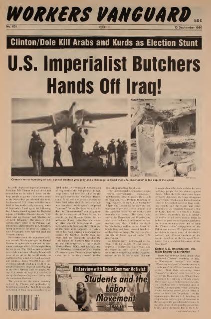 Workers Vanguard no. 651