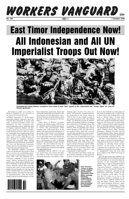 Workers Vanguard no. 720