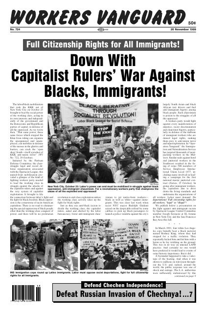 Workers Vanguard no. 724