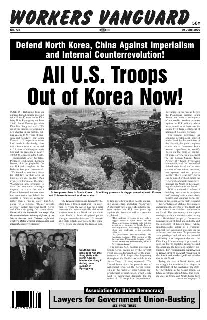 Workers Vanguard no. 738