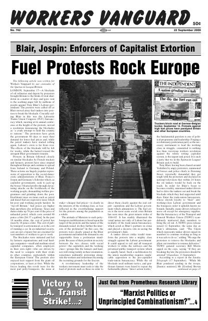 Workers Vanguard no. 742