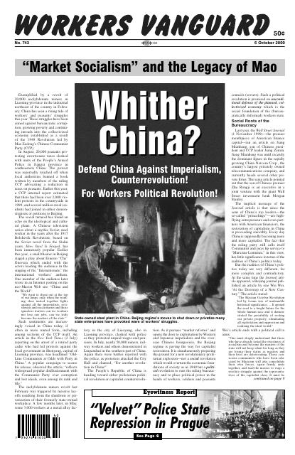 Workers Vanguard no. 743