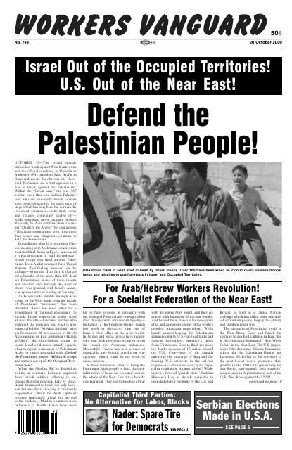 Workers Vanguard no. 744