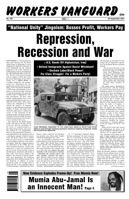 Workers Vanguard no. 765