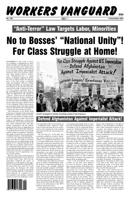 Workers Vanguard no. 768