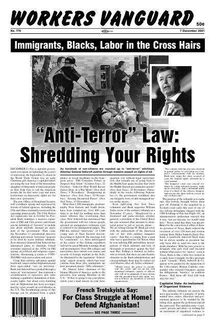 Workers Vanguard no. 770