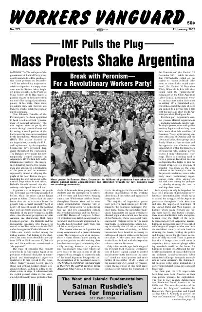 Workers Vanguard no. 772