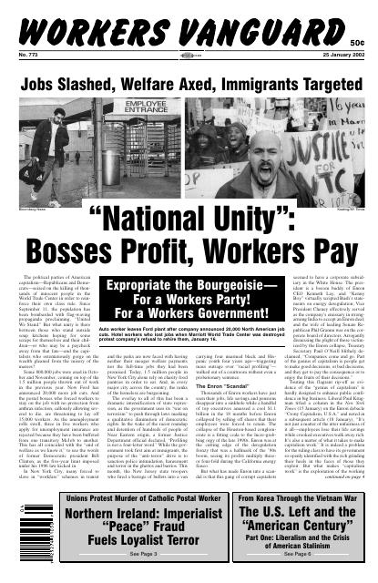 Workers Vanguard no. 773
