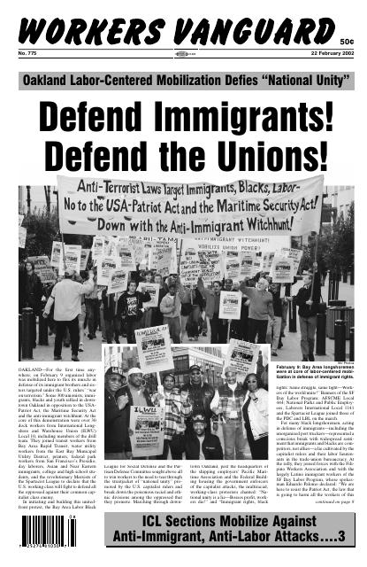 Workers Vanguard no. 775