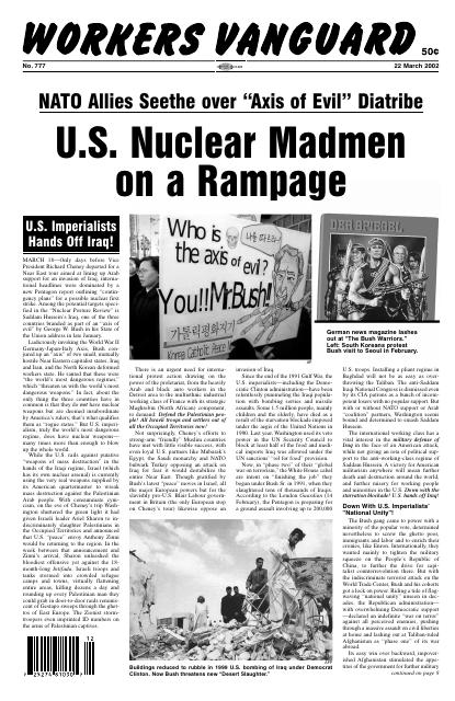 Workers Vanguard no. 777