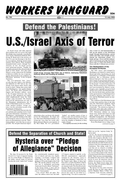 Workers Vanguard no. 784