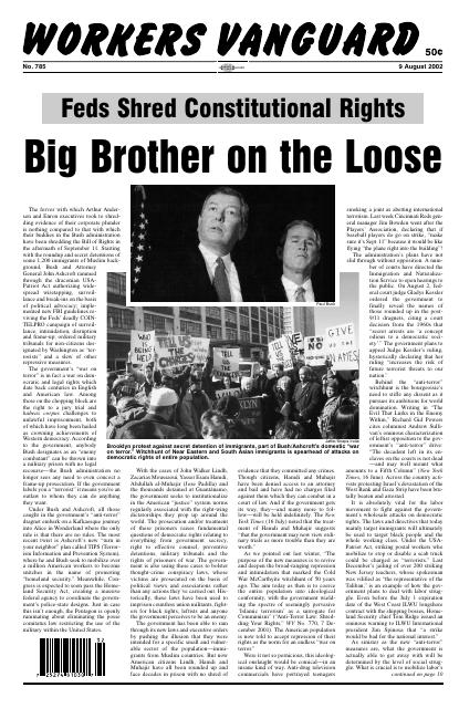 Workers Vanguard no. 785