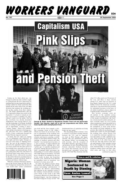 Workers Vanguard no. 787