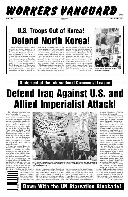 Workers Vanguard no. 790