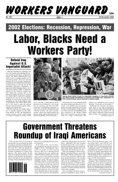 Workers Vanguard no. 792