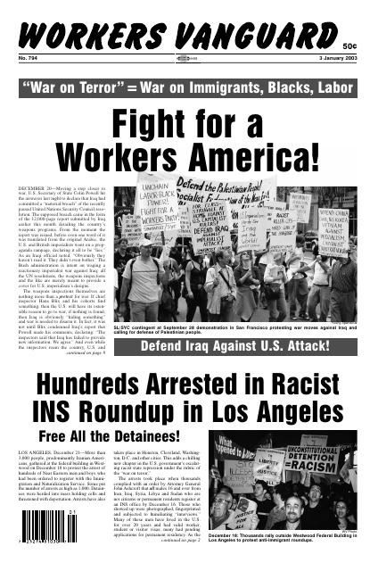 Workers Vanguard no. 794