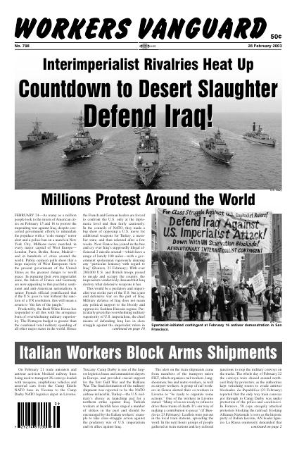 Workers Vanguard no. 798