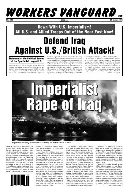 Workers Vanguard no. 800