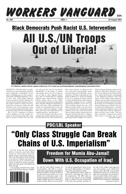 Workers Vanguard no. 808