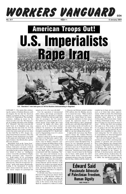 Workers Vanguard no. 817