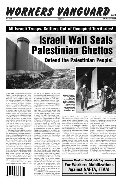 Workers Vanguard no. 819