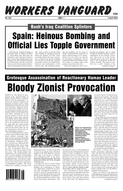 Workers Vanguard no. 823