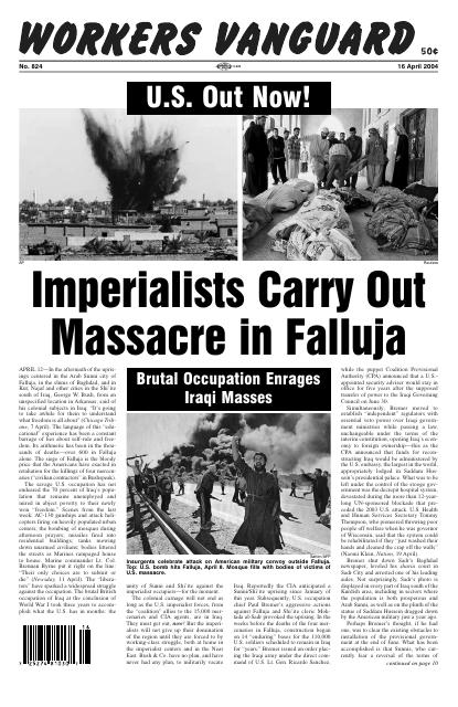 Workers Vanguard no. 824