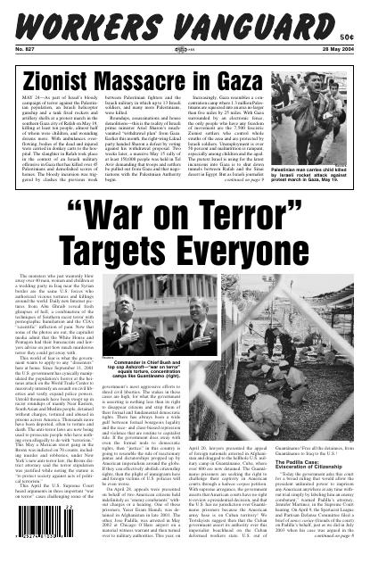 Workers Vanguard no. 827