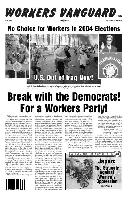 Workers Vanguard no. 832