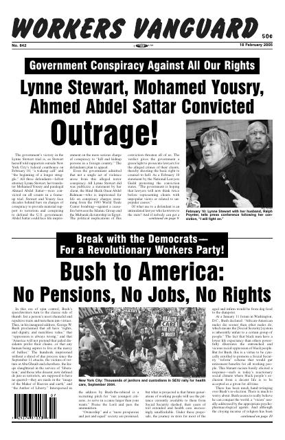 Workers Vanguard no. 842