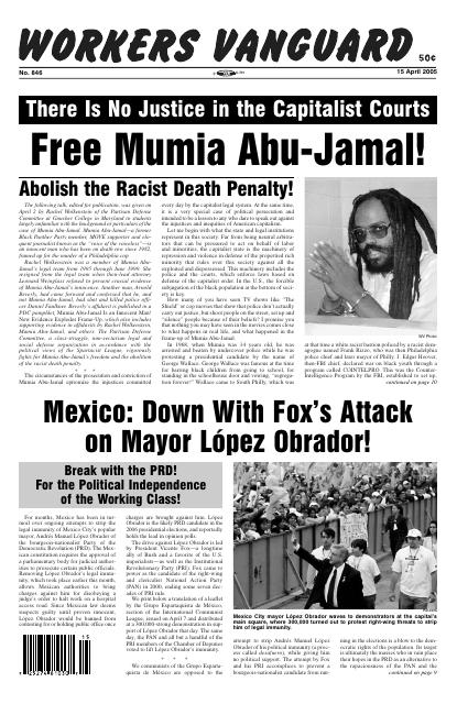 Workers Vanguard no. 846