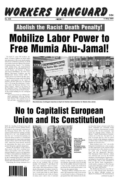 Workers Vanguard no. 848