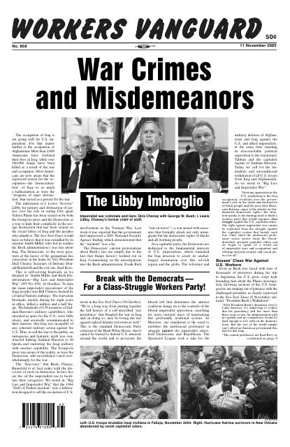 Workers Vanguard no. 858