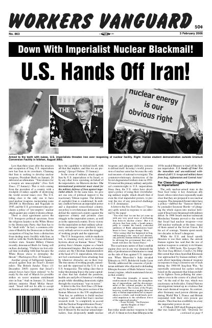 Workers Vanguard no. 863