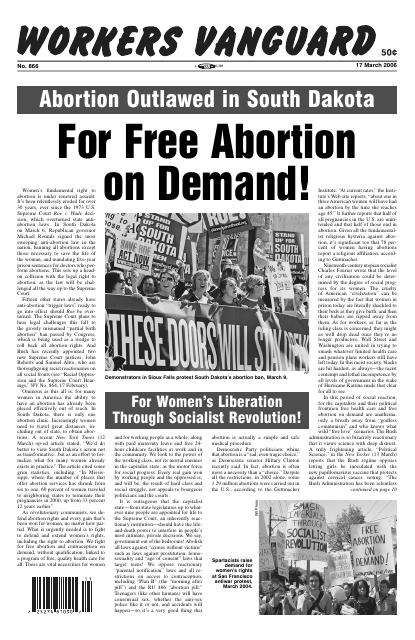 Workers Vanguard no. 866