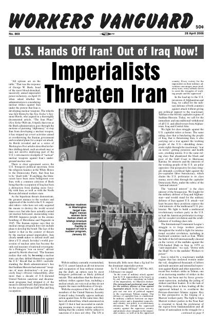 Workers Vanguard no. 869