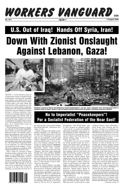 Workers Vanguard no. 874